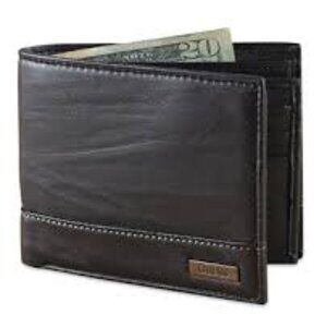 GUESS Men's Leather Bifold Wallet